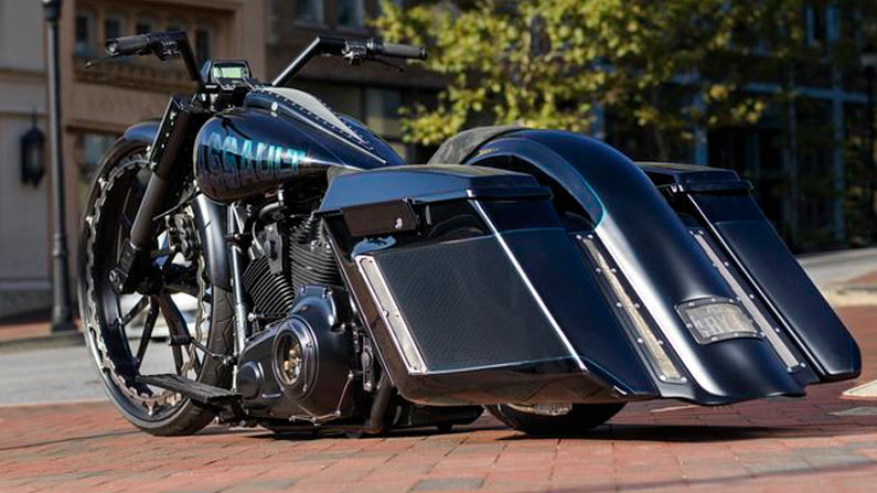 Turbocharged Harley-Davidson Road King